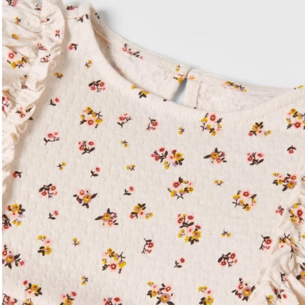 Zara‎ new FLORAL DRESS